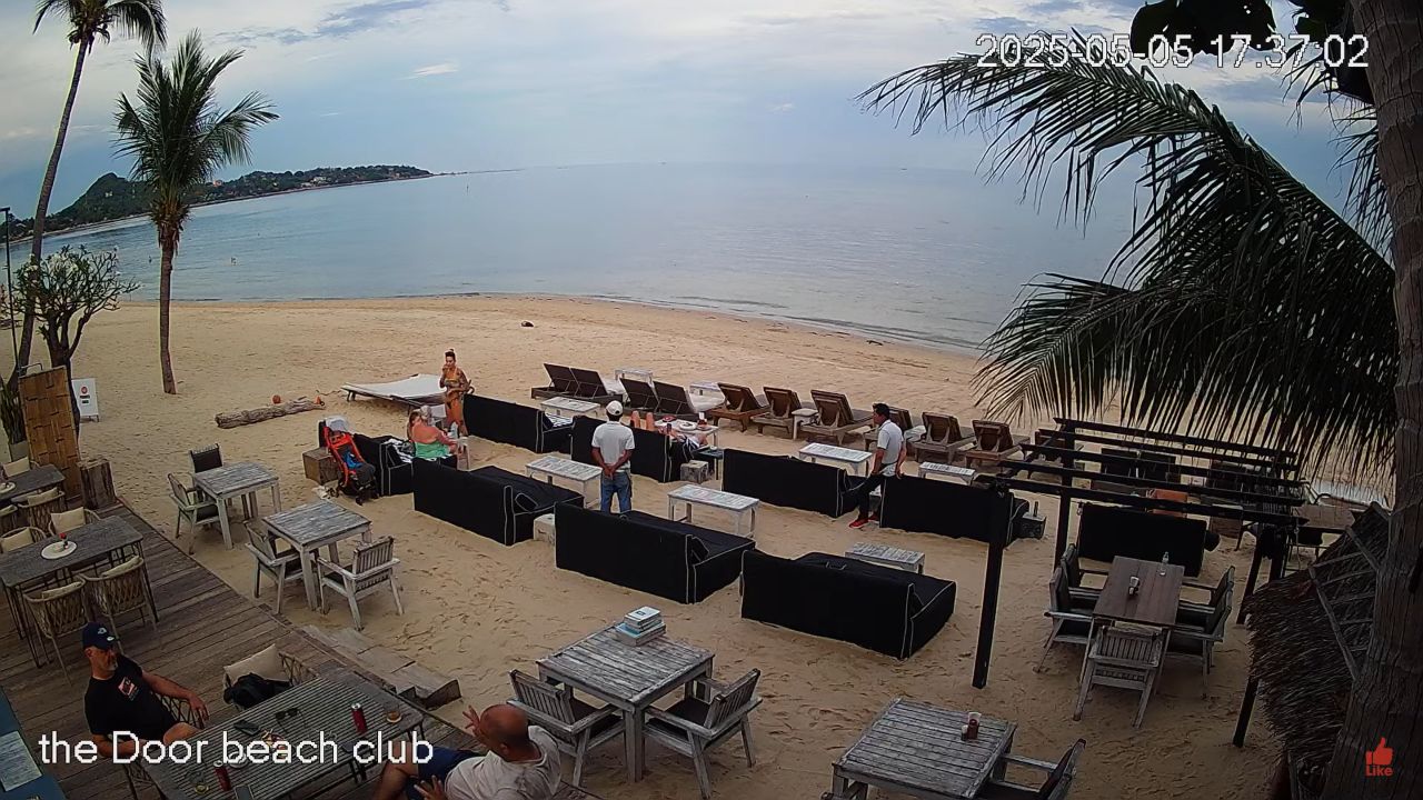Live Webcam the Door Beach Club – Lamai, Koh Samui