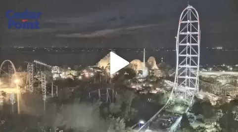Cedar Point Webcam, Sandusky Ohio