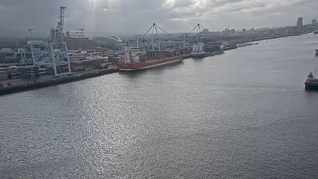 Dublin Port Webcam | Ireland | Live HD Video