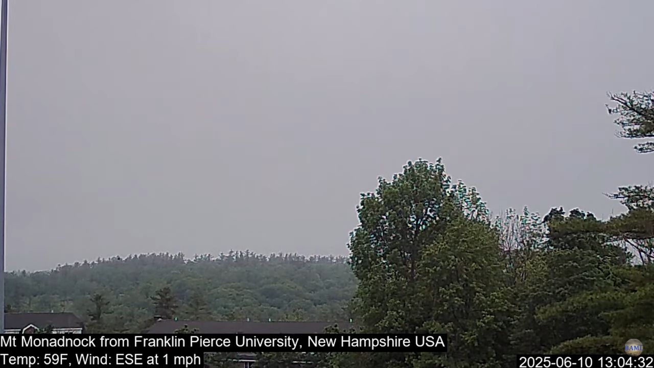 Mount Monadnock Webcam | Franklin Pierce University | NH