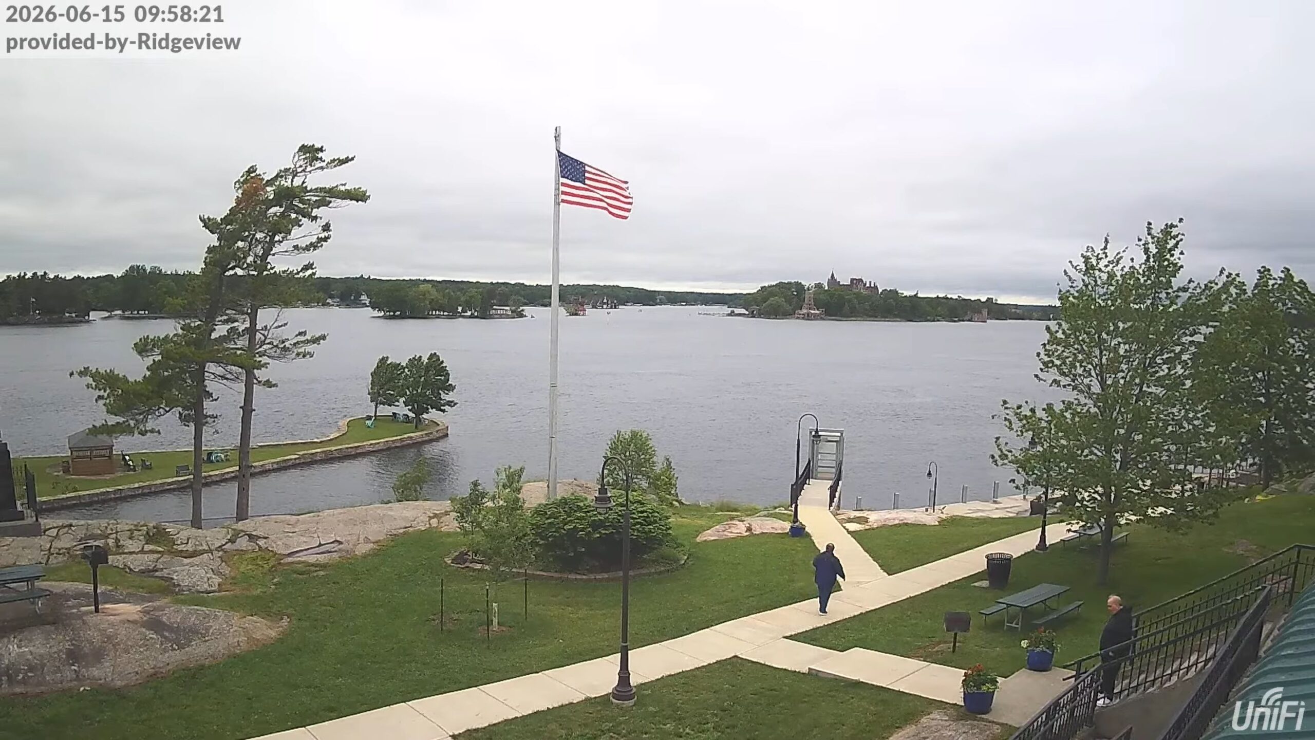 Chamber of Commerce Live Webcam – Alexandria Bay, NY – River View