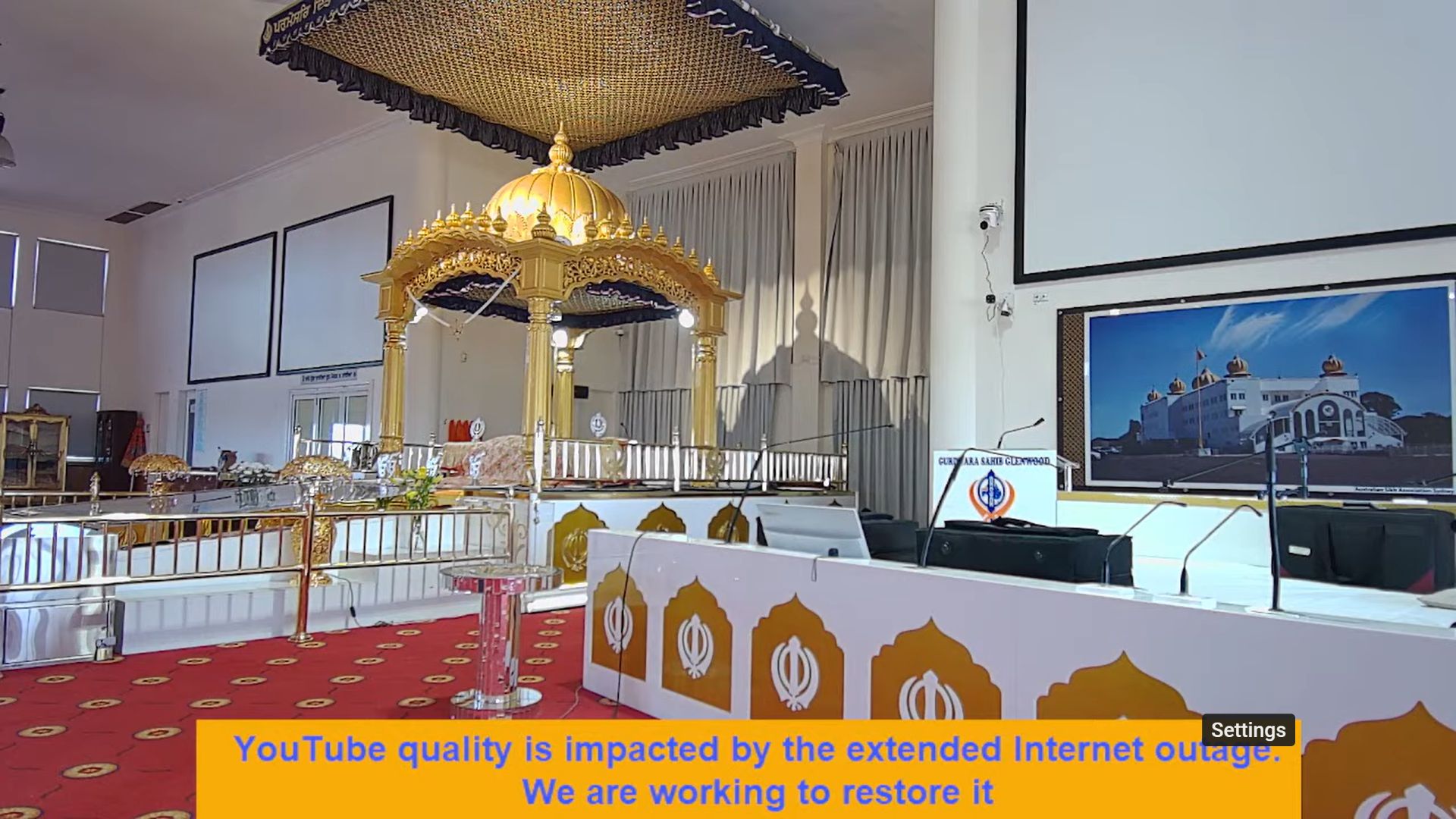 Live Webcam Gurdwara Sahib – Glenwood, Sydney