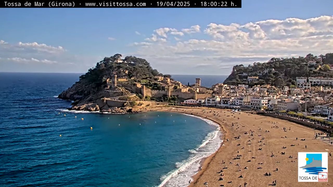 Webcam Tossa de Mar – Catalonia, Spain | HD Video