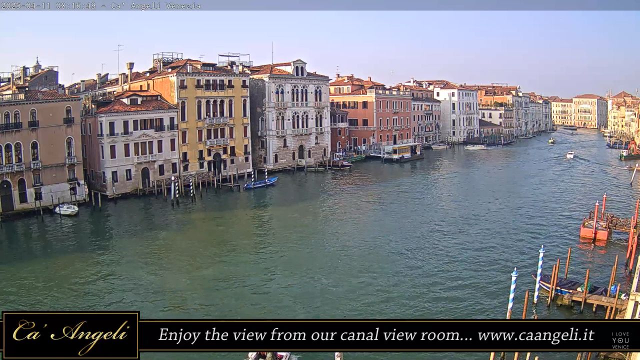 Webcam Venice Grand Canal | Italy | Live HD Video