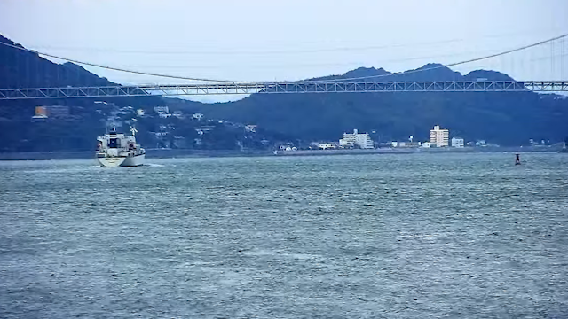 Yamaguchi Webcam | Kitakyushu | Kanmon Bridge | Live Video