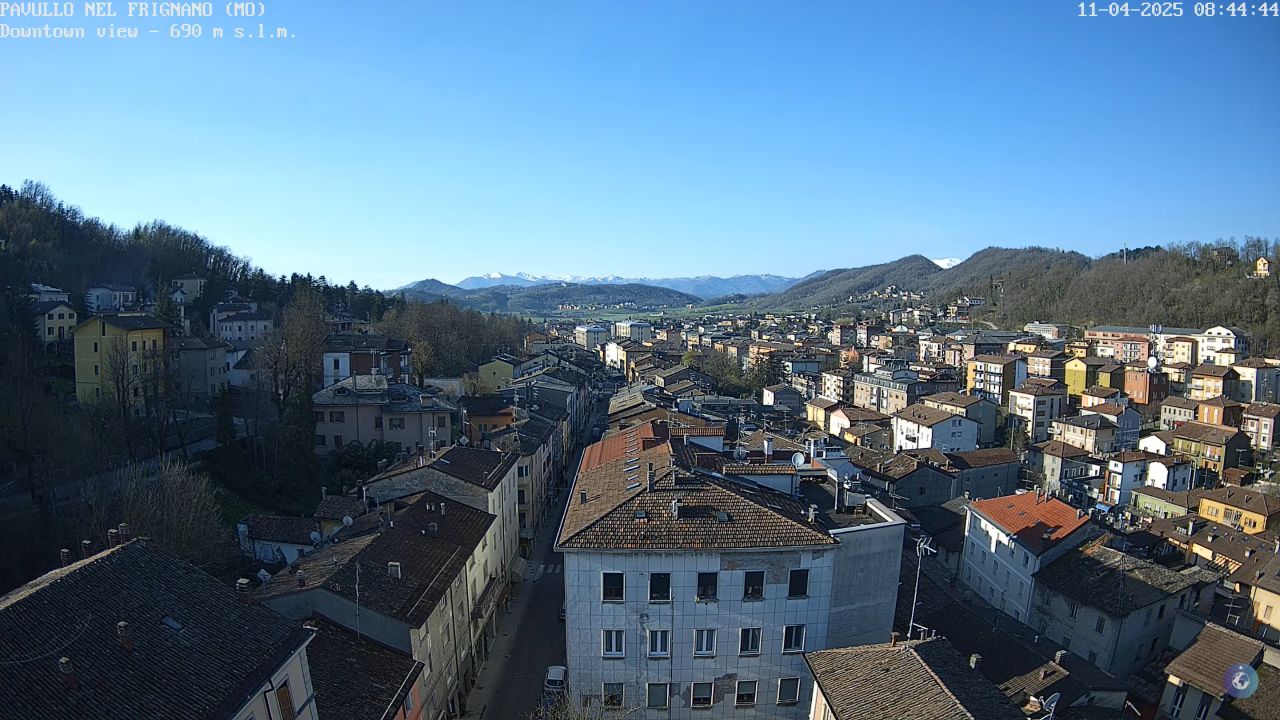 Pavullo nel Frignano Live Webcam – Historic Center