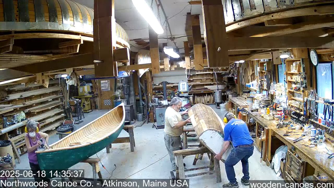 Live Webcam Northwood Canoe Co. – Atkinson, Maine