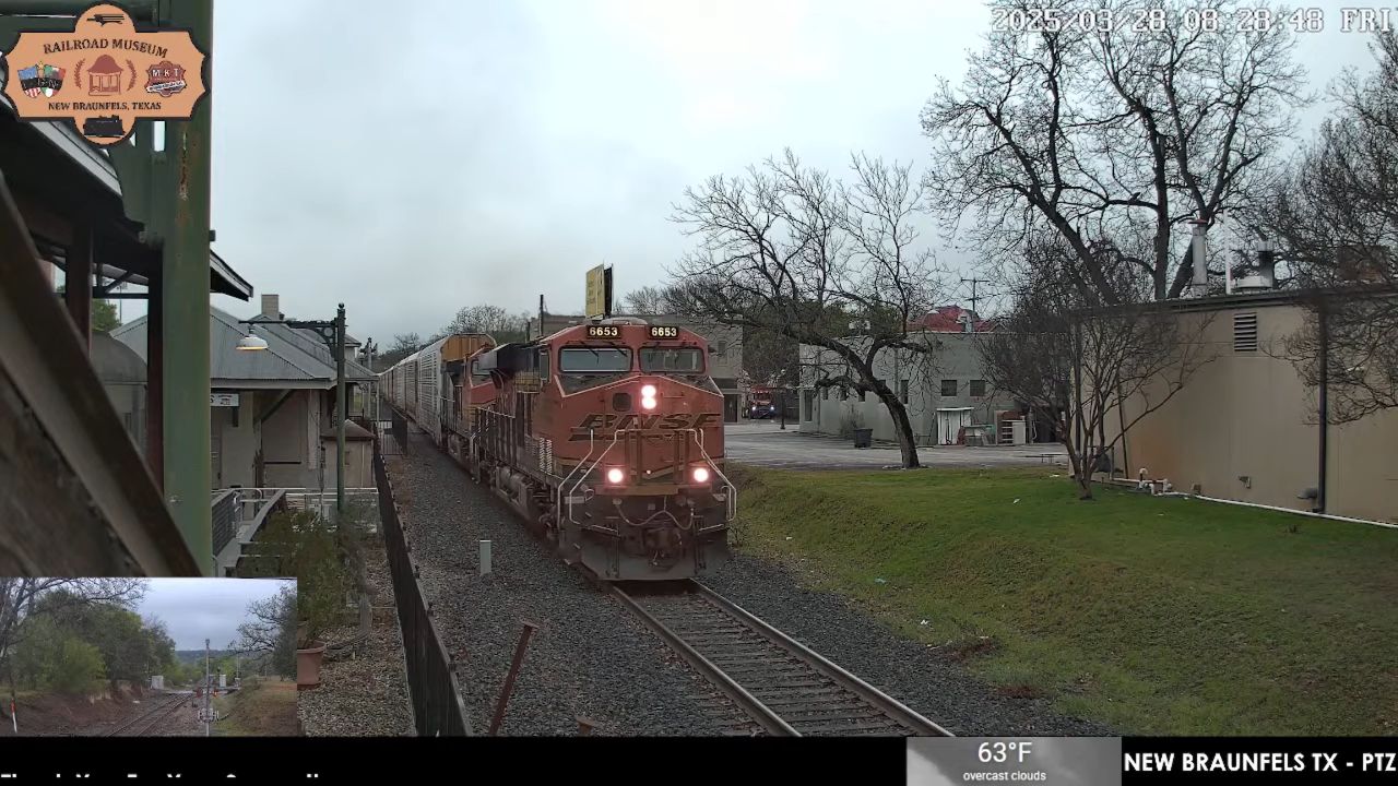 New Braunfels, Texas UPRR Austin Sub – Live Railcam