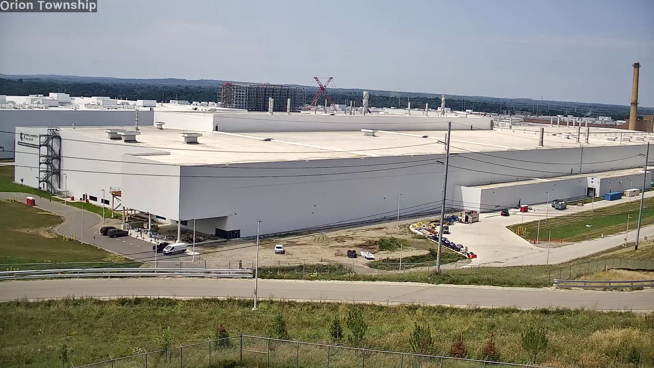 Live Webcam General Motors – Orion Township, Michigan
