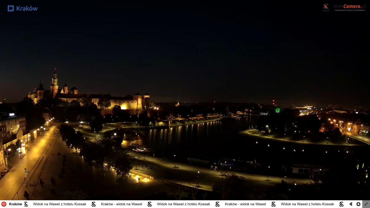 Live Webcam Kraków, Poland – Hotel Kossak