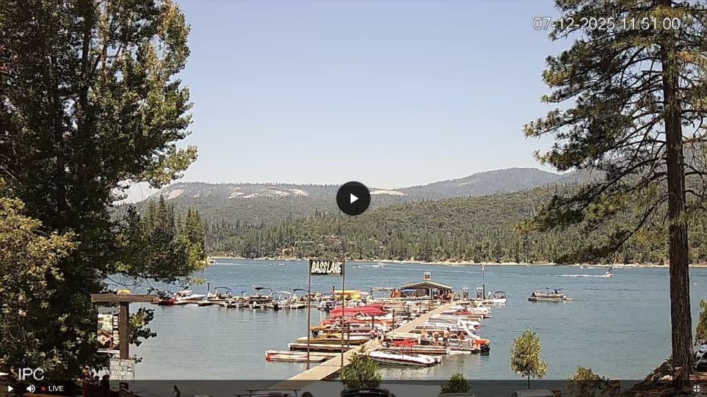 Live Webcam Miller's Landing - Bass Lake, California
