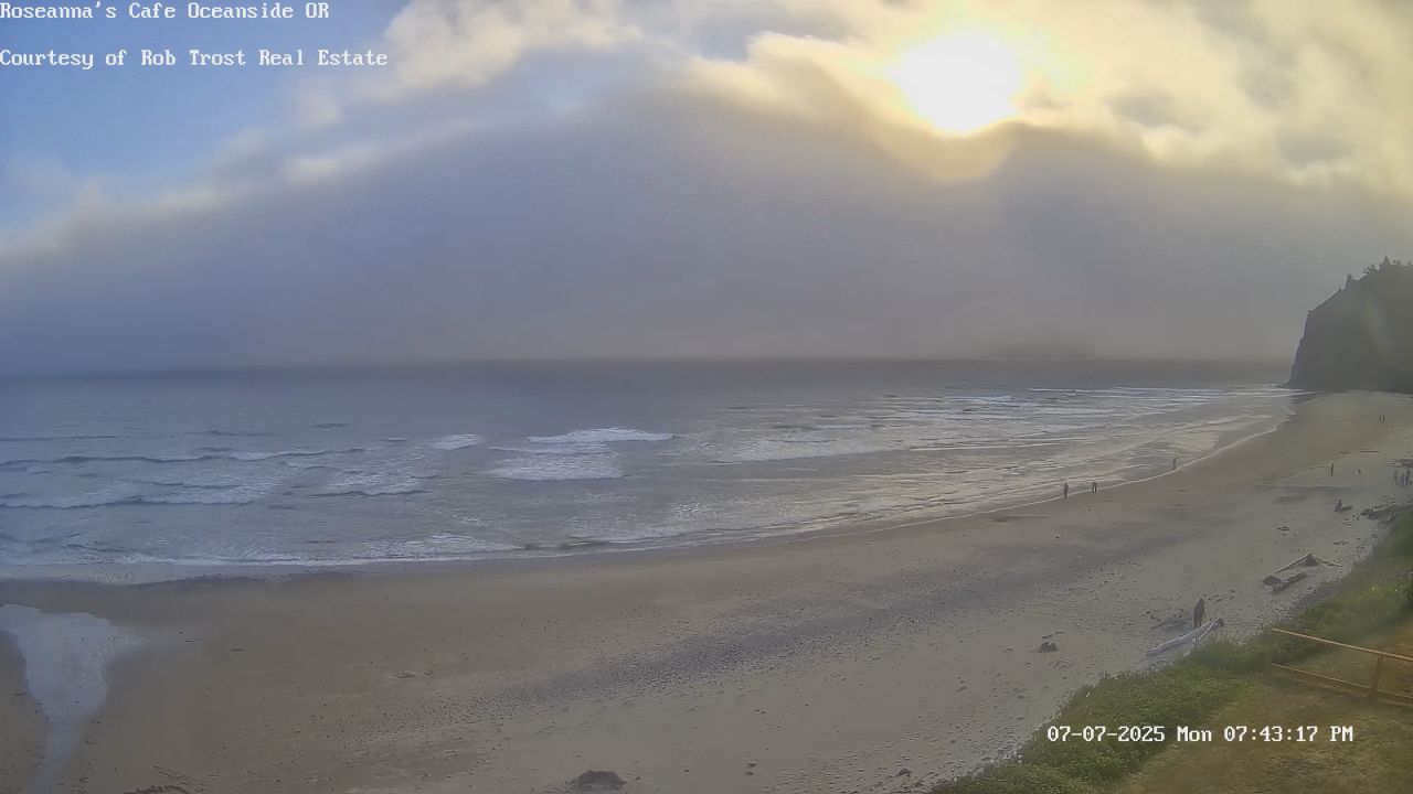 Oceanside Oregon Live Webcam – Roseanna’s Cafe