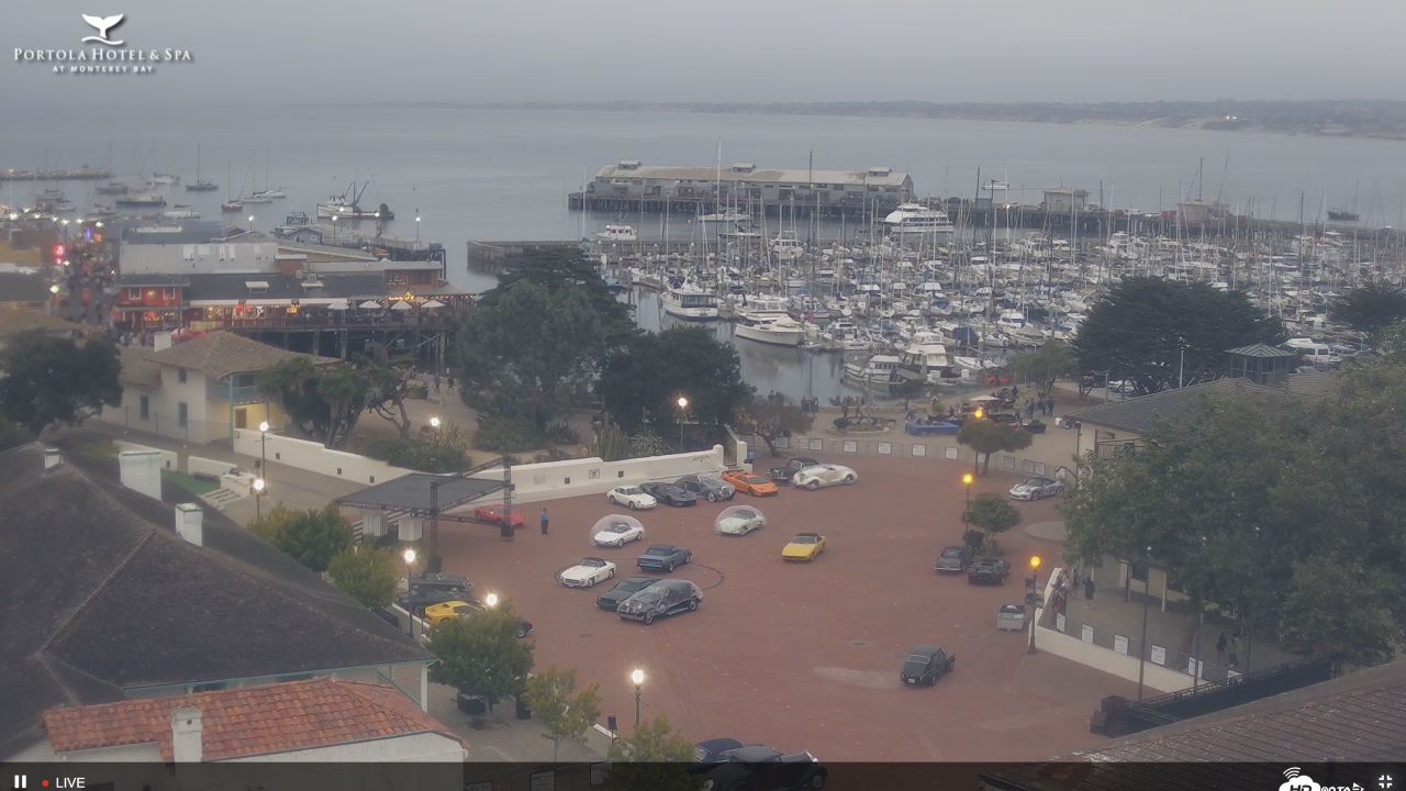Fisherman’s Wharf Pier Webcam – Portola Hotel, Monterey