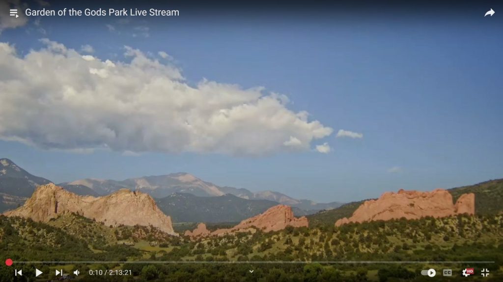 Live Webcam Garden Of The Gods - Colorado Springs, Co