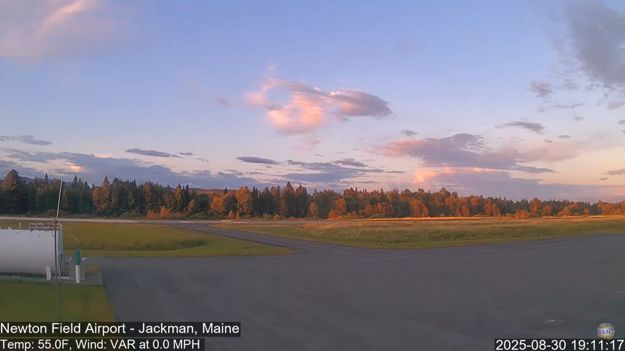 Newton Field Airport Webcam – Jackman, Maine