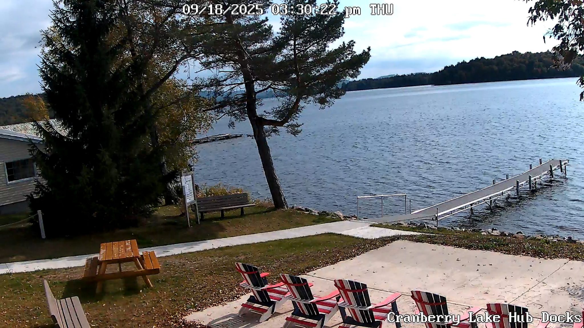 Black Lake Webcam - Hammond, NY - McLear’s Cottage Colony