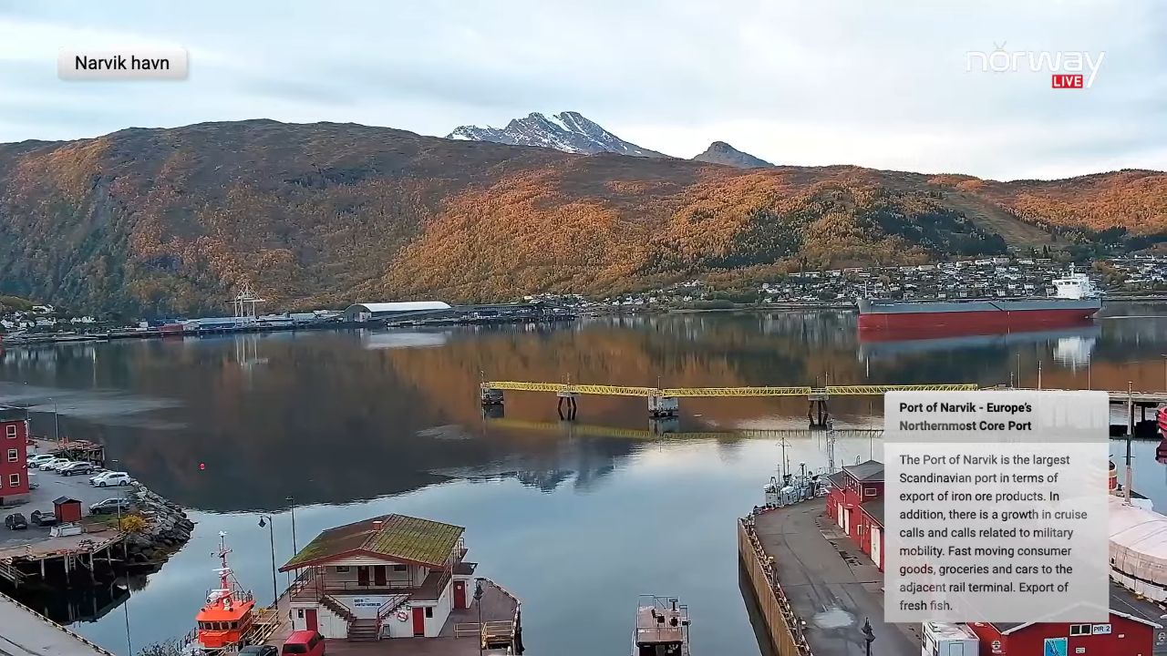 Narvik Havn Live Webcam – Norway