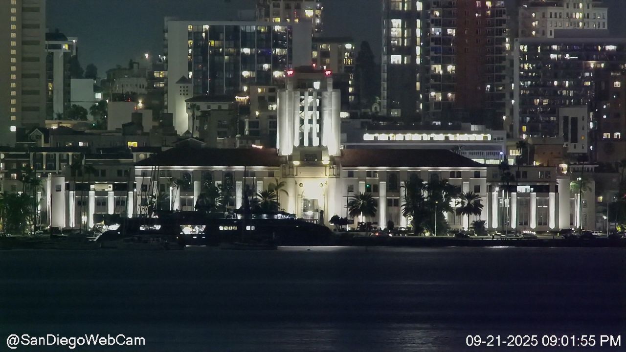 San Diego Downtown Live Webcam – California, USA