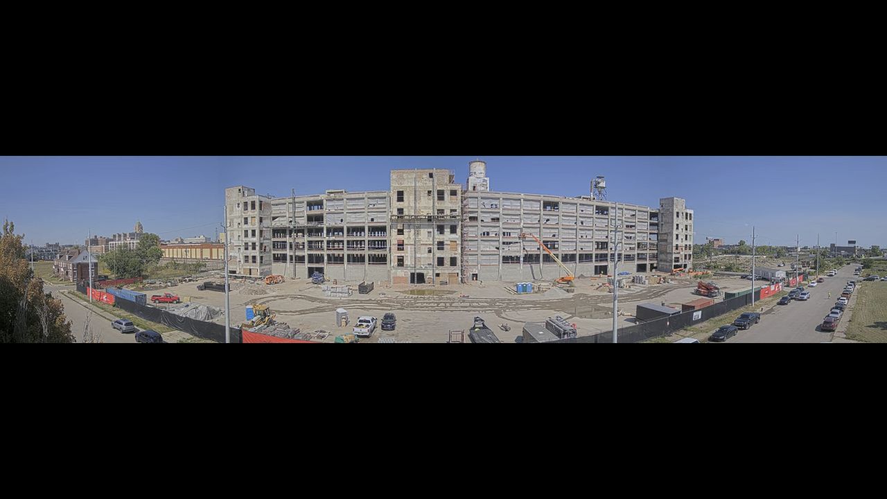 Live Webcam Detroit, Michigan – Packard Automotive Plant