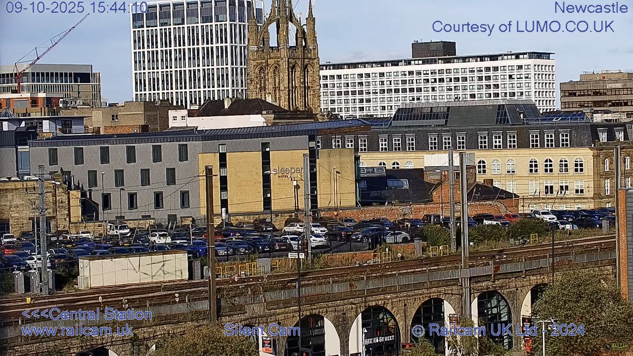 Newcastle Central Station Live Webcam – England, UK
