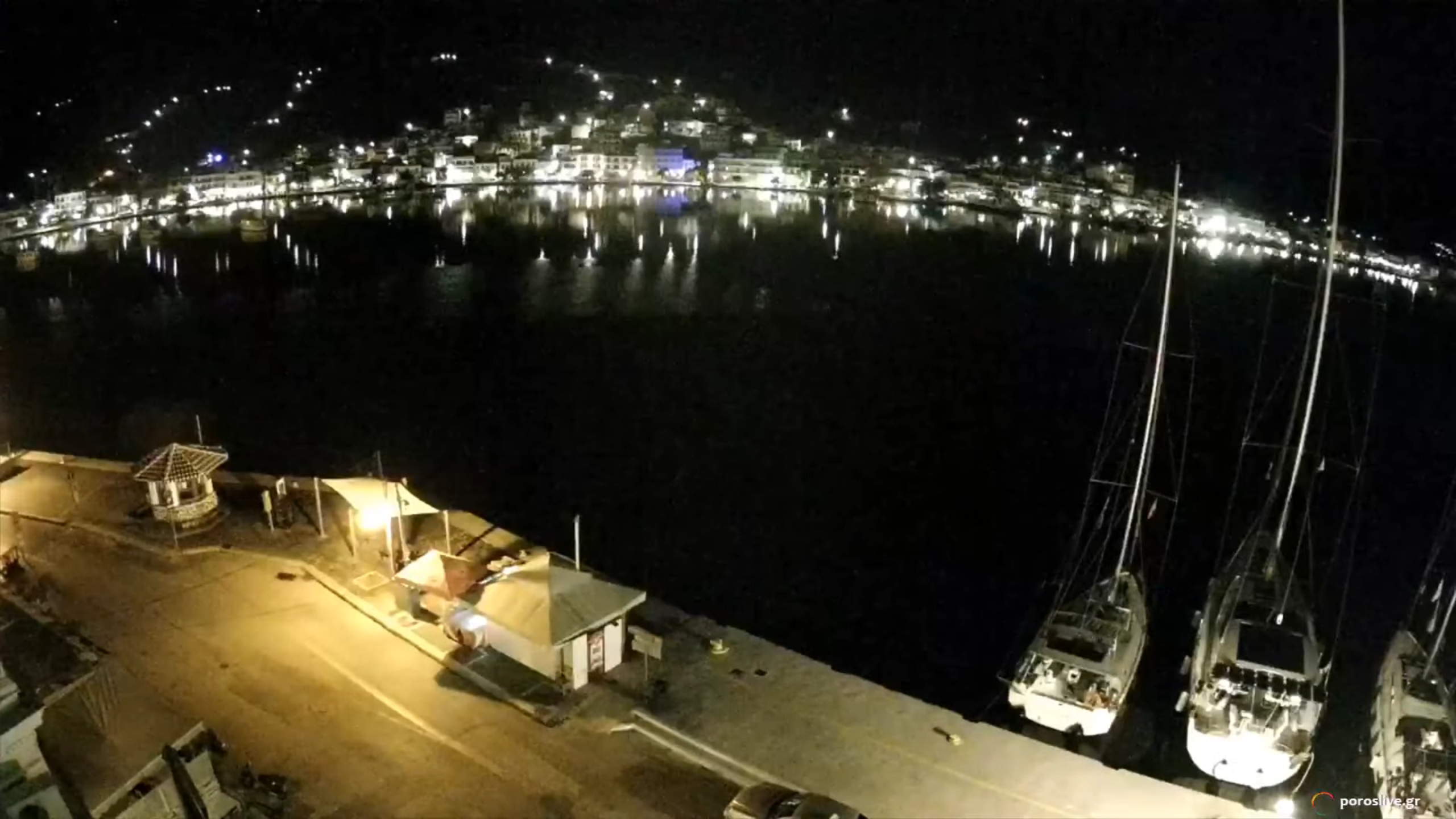 Live Webcam Poros Island, Greece