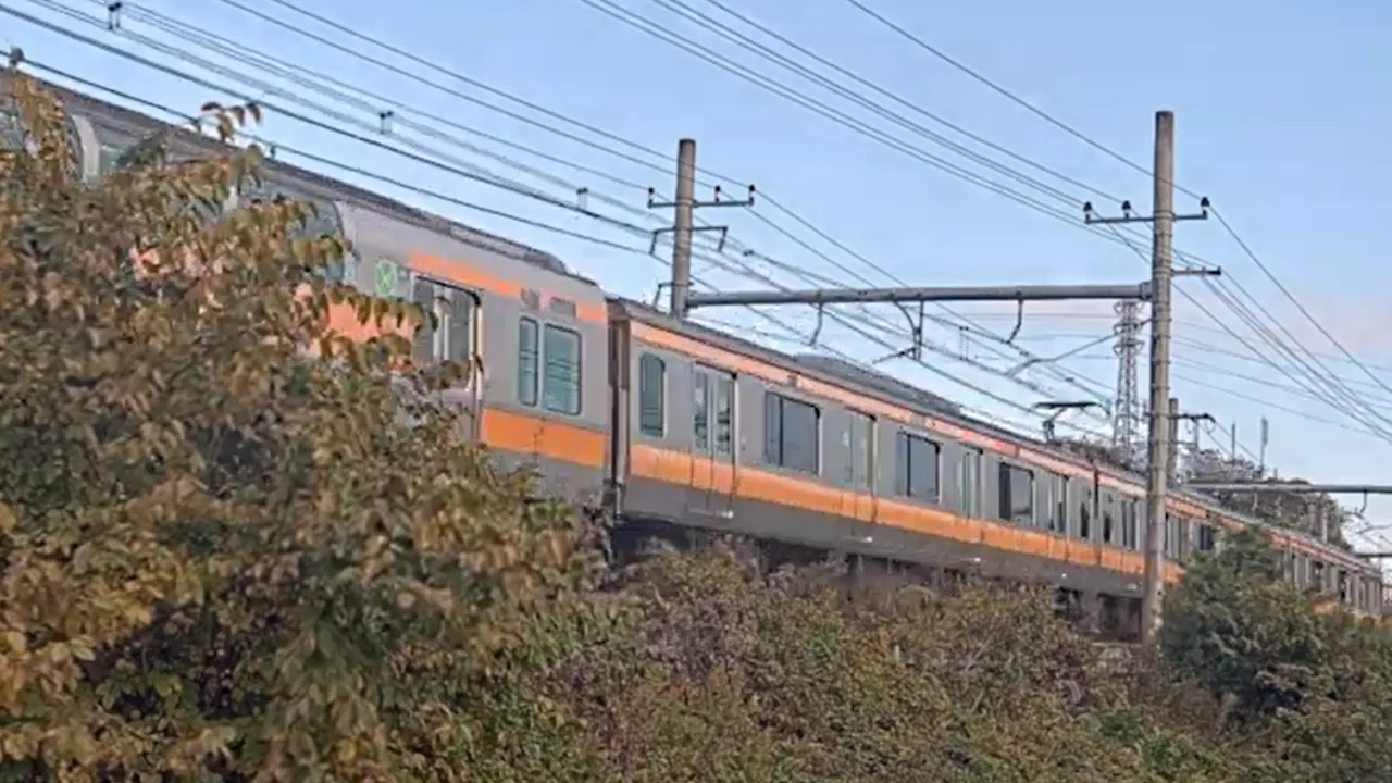 Live Webcam Chuo Line – Hino, Tokyo, Japan