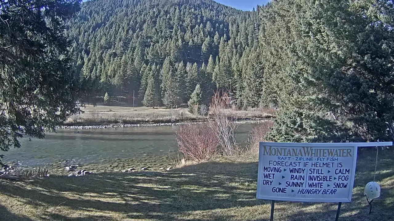Gallatin River Live Webcam – Big Sky, Montana