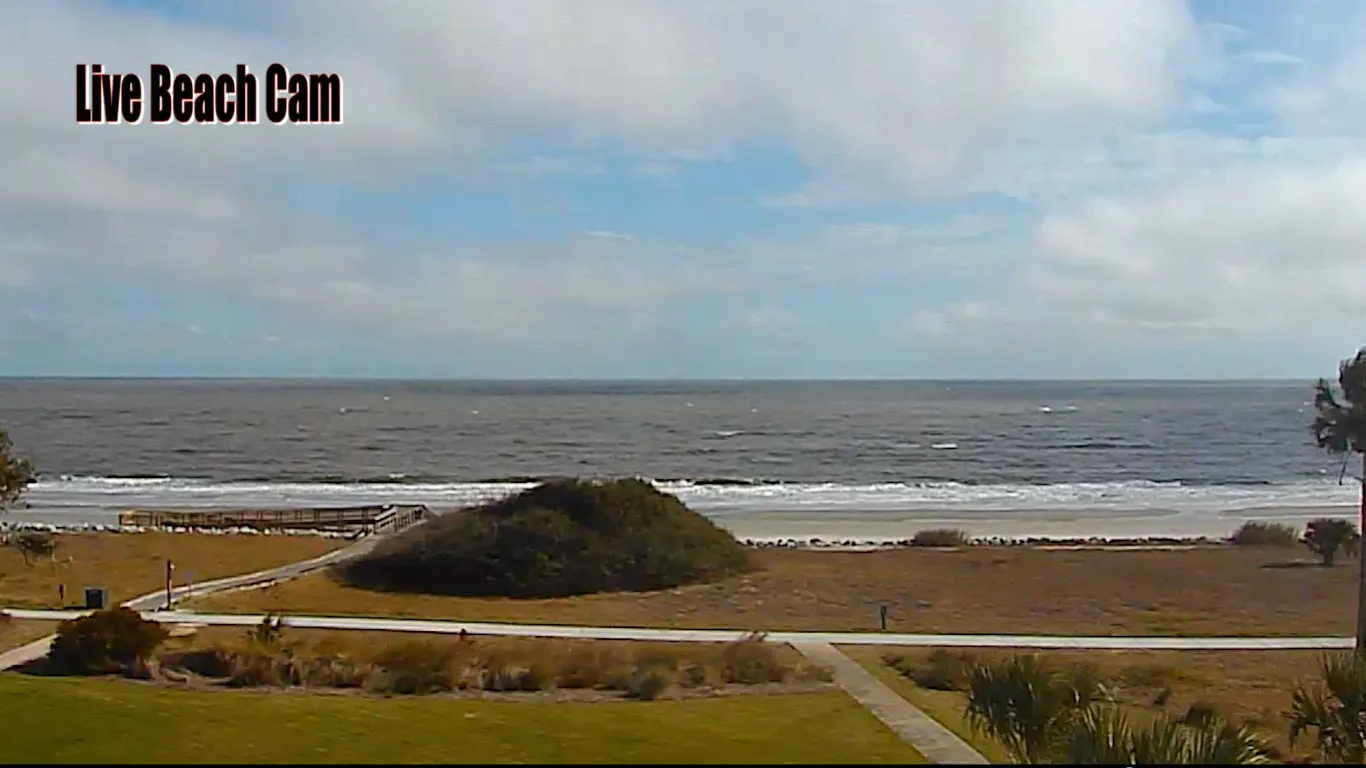 Live Webcam Oceanfront – Jekyll Island, Georgia