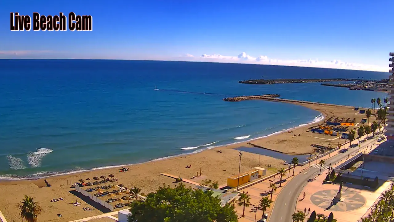 Live Webcam Costa del Sol Beach – Malaga, Spain