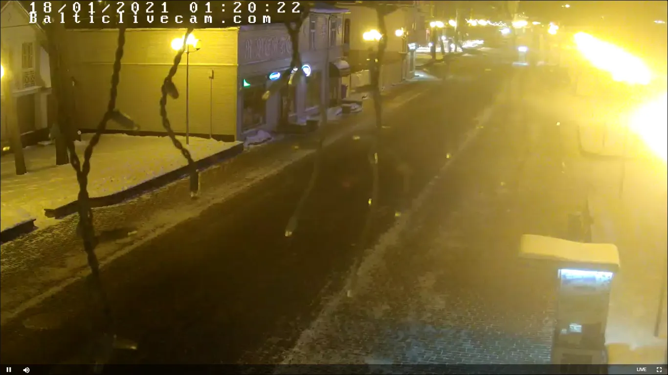 Live Webcam Jomas Street – Jūrmala, Latvia