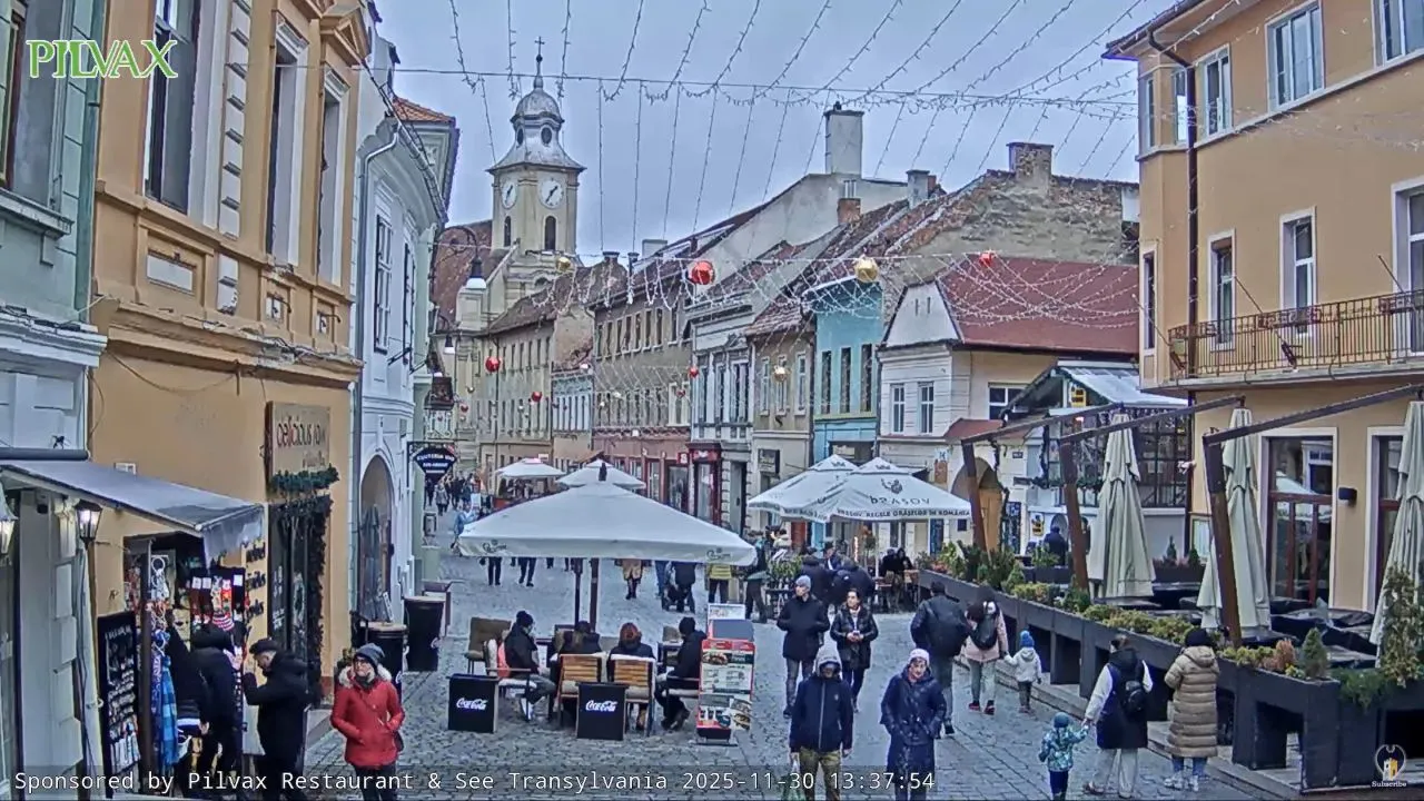 Live Webcam Michael Weiss Street – Brasov, Transylvania, RO