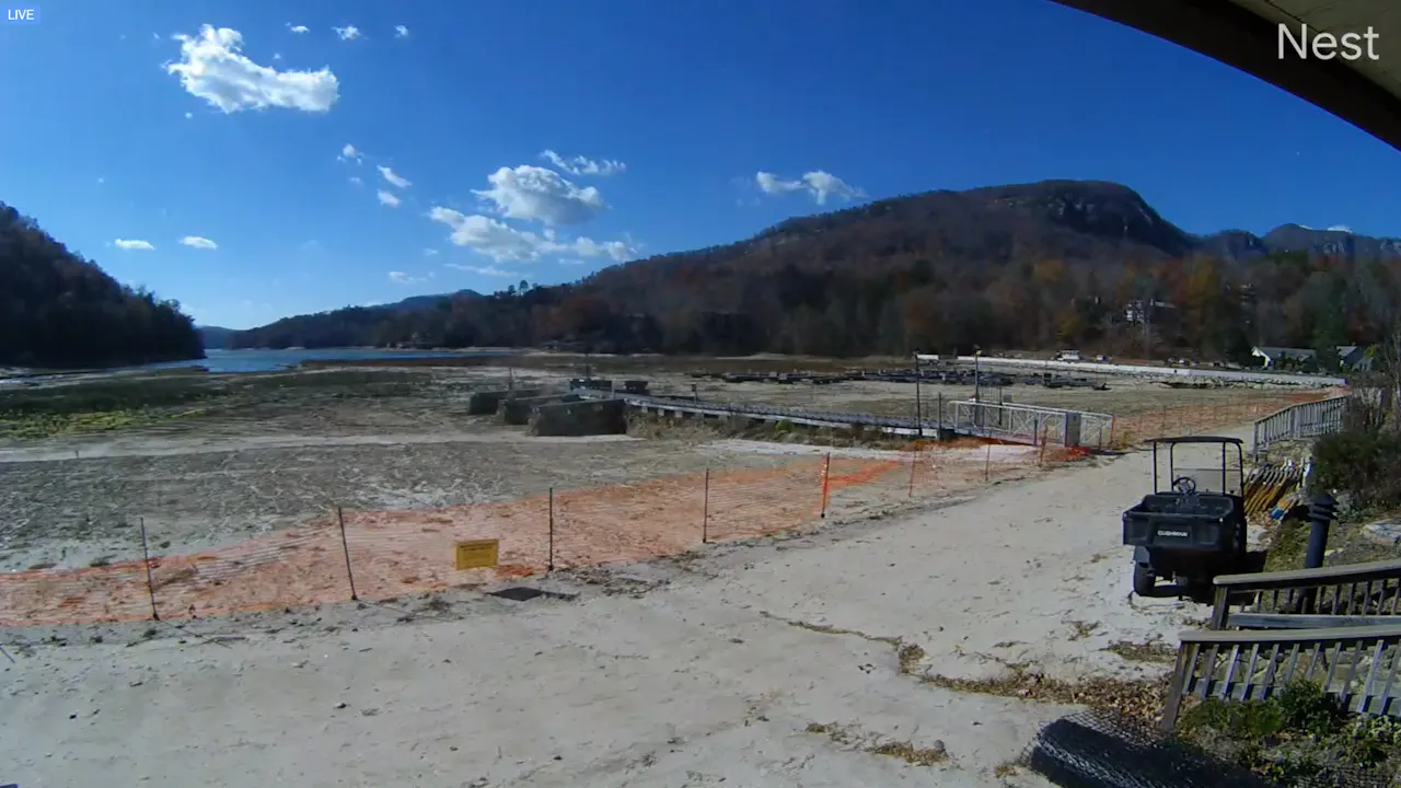 Live Webcam North Shore Beach Cabana – Lake Lure, NC
