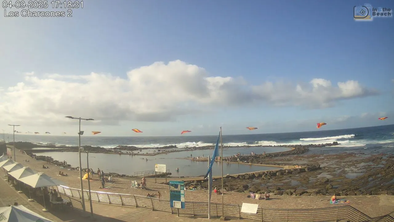 Live Webcam Los Charcones de Gran Canaria – Natural Pools