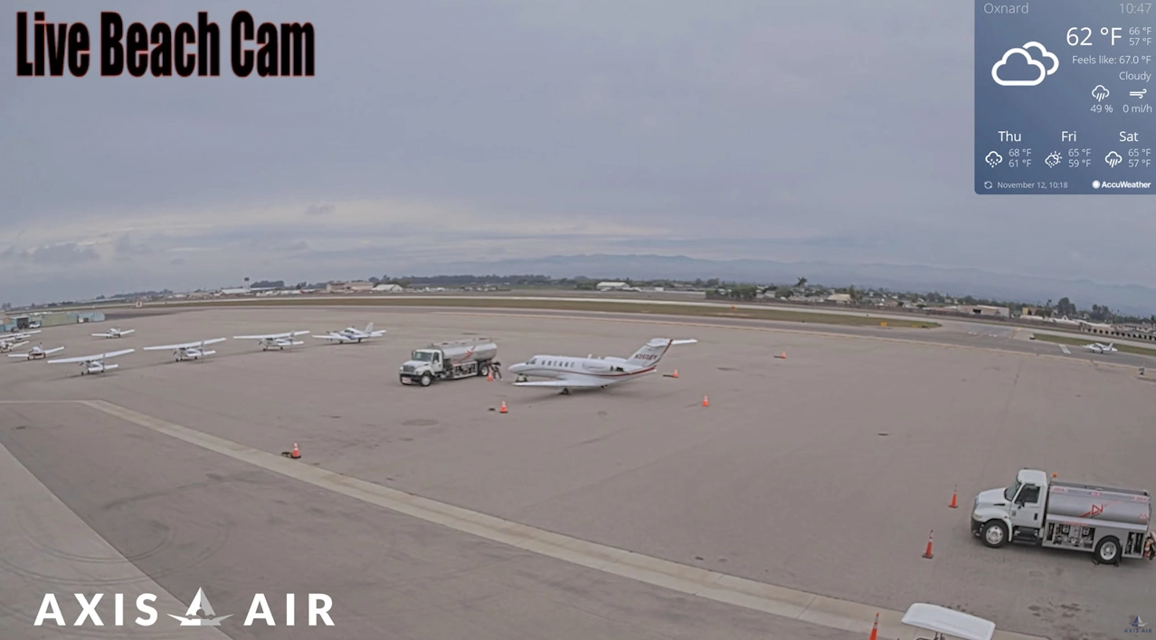 Oxnard Airport Live Webcam – Ventura County, CA