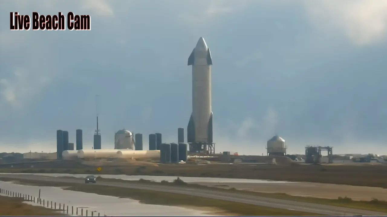Live Streaming Webcam SpaceX – Boca Chica, Texas