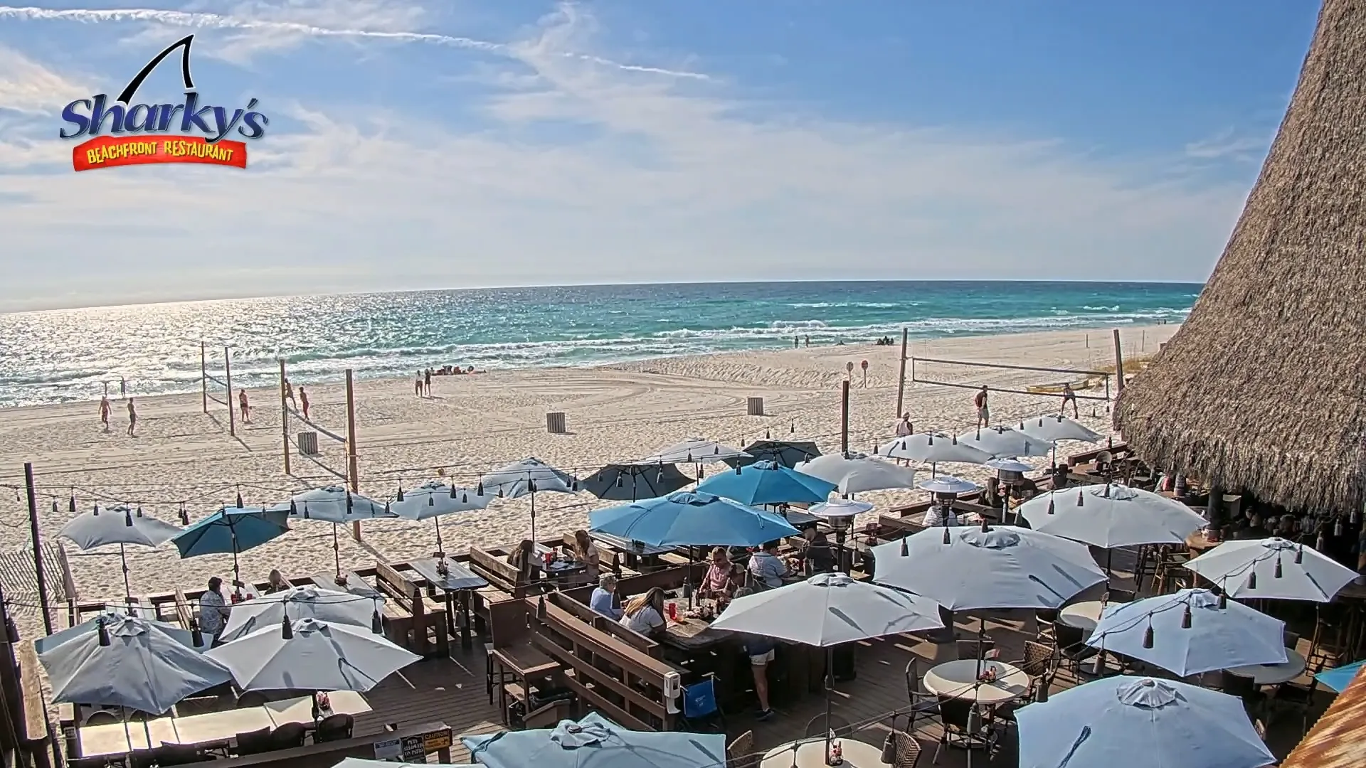 Live Webcam Sharky’s Beachfront Restaurant – PCB, FL