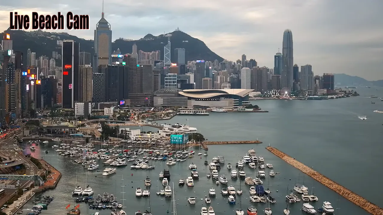 Live Webcam Hong Kong, China – Skyline View