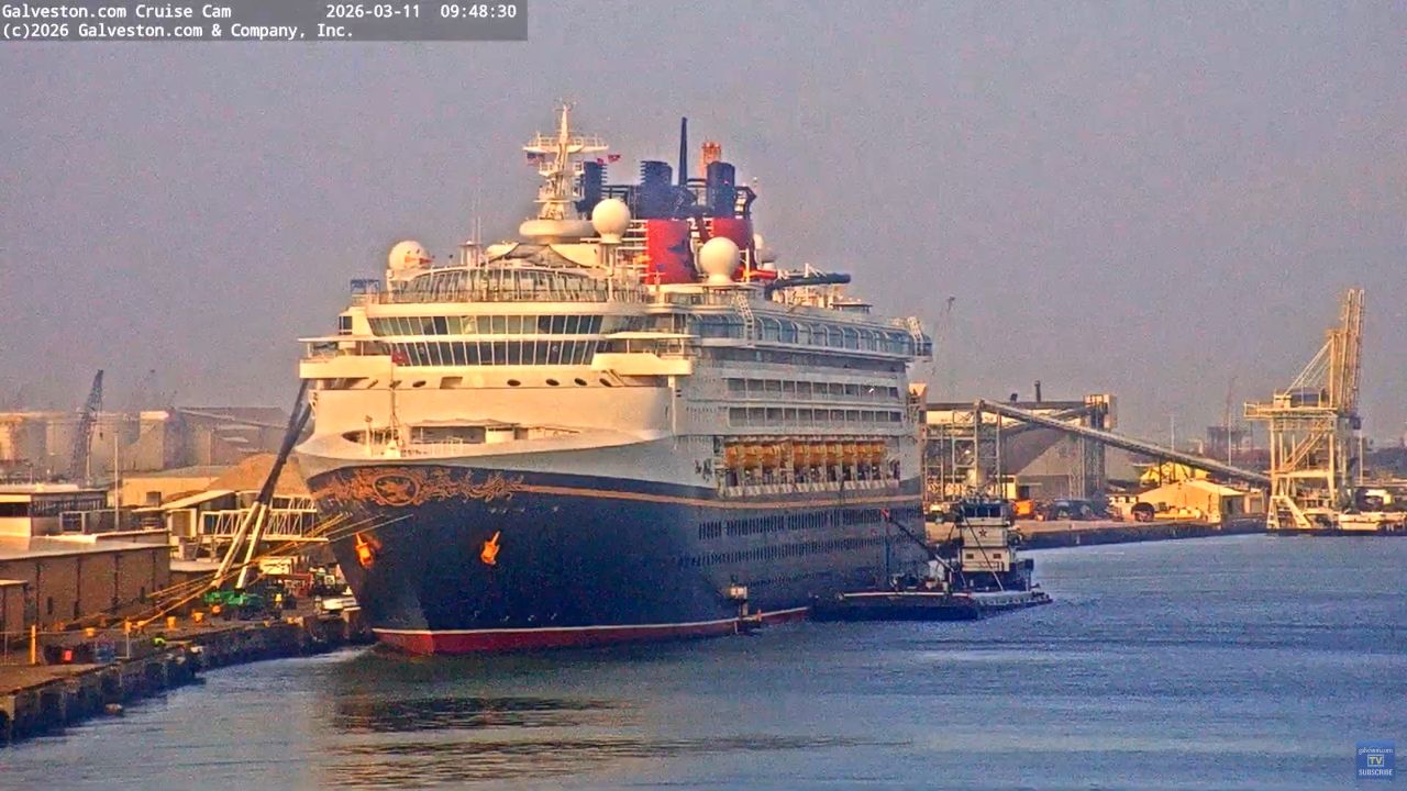 Galveston Cruise Port Webcam – Galveston, Texas