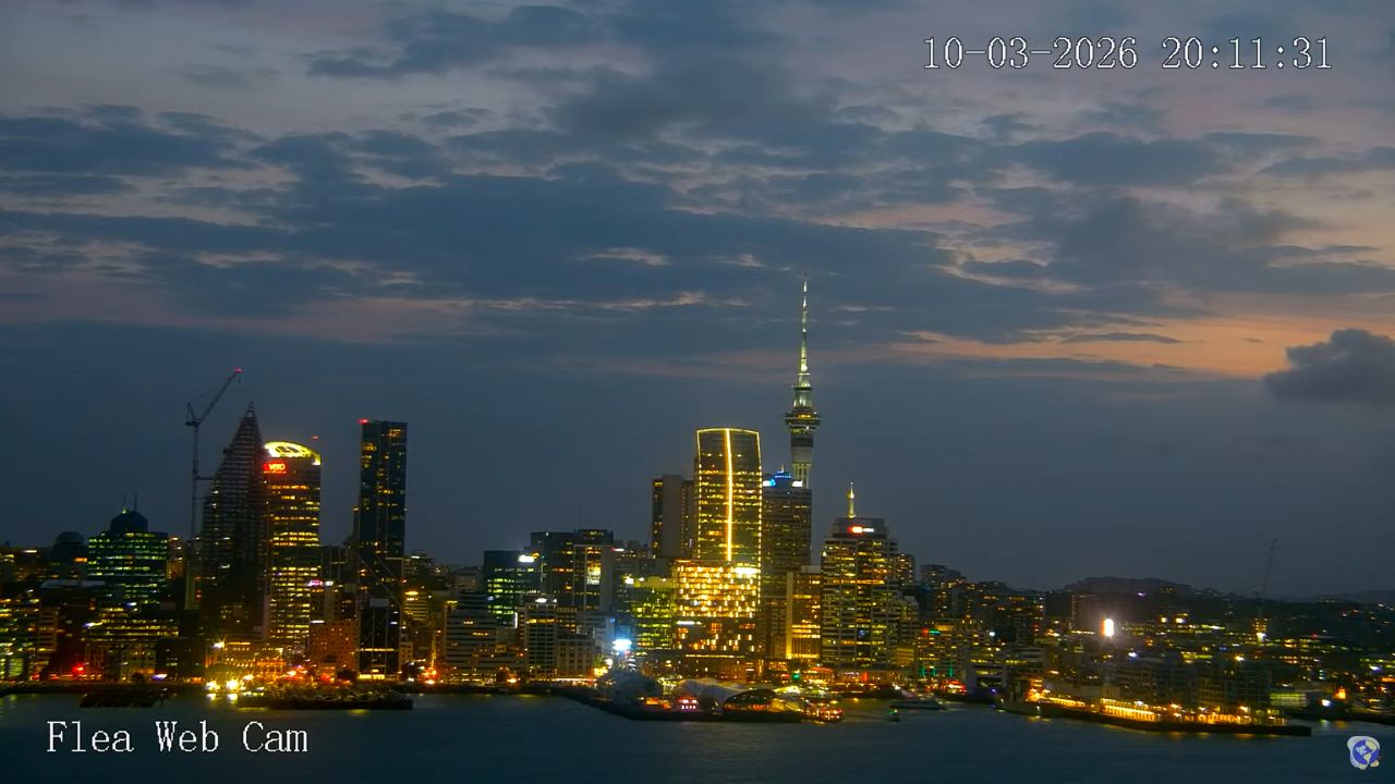 Auckland Harbour Live Webcam – Stanley Point, New Zealand