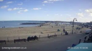 SWIM Cafe Bar Live Webcam - Lyme Regis, England, UK